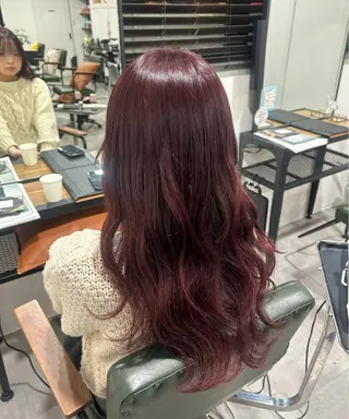 カラー kanae🫧 ｜透明感カラー｜平尾のヘアスタイル