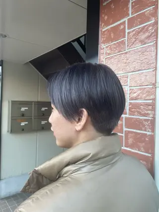カラー メンズ 奥井 友梨のヘアスタイル