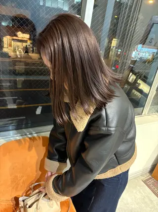 セミロング SIKI yuuna レイヤーカット🪽のヘアスタイル