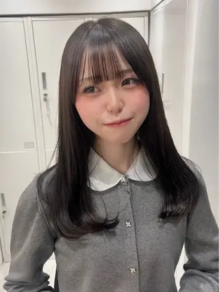 ロング 透明感カラー🪽 ゆうかのヘアスタイル