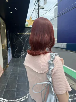ミディアム カラー 似合わせヘア🫶🏻 つきいてるみのヘアスタイル