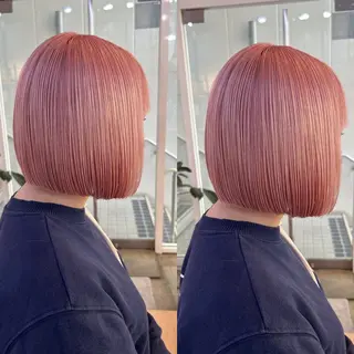 ミディアム カラー yoriダブルカラー 代表すがわらのヘアスタイル