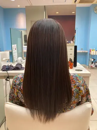 ロング カラー 🫧ダメージレス🫧 松下のヘアスタイル