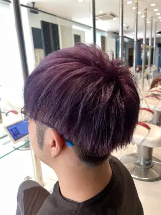 メンズ Saya／ 縮毛矯正・髪質改善のヘアスタイル