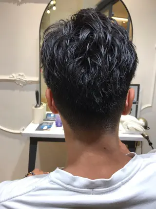 メンズ 乾かすだけで艶髪酸性 ストレート髙橋悠耶のヘアスタイル
