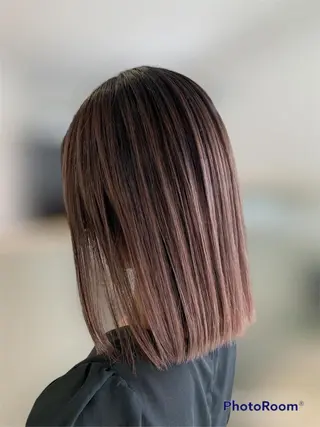 カラー ✂︎ 艶カラー /透明感カラーのヘアスタイル