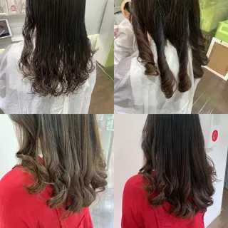 パーマ デジタルパーマ🫧 韓国風ヘア🫧サクラのヘアスタイル