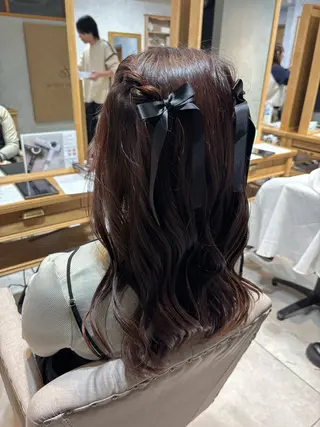 ヘアアレンジ 白井 雪乃のヘアスタイル
