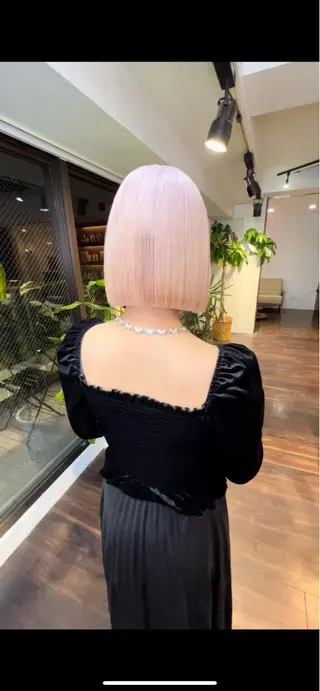 ショート カラー 🧡色落ちまで2度綺 麗なカラー🧡ヨシキのヘアスタイル