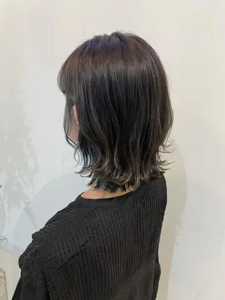 ミディアム 極艶透明感カラー🐰 髪質改善/出雲つぐみのヘアスタイル