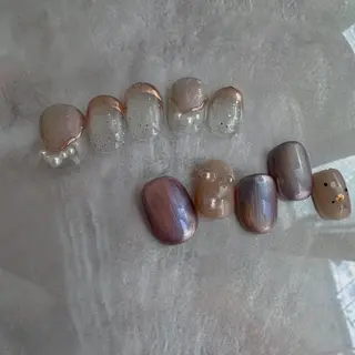 ネイル lili.nail y2k/長さ出しのネイルデザイン