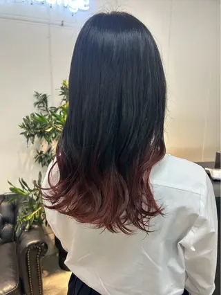 カラー YUME/綱島 /レイヤーカットのヘアスタイル