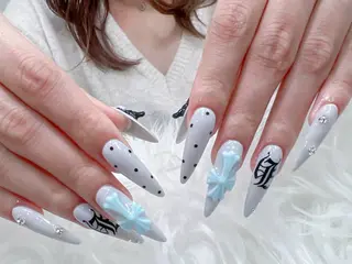 ネイル MoMoA Nail ネイル長さ出し専門店のネイルデザイン