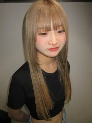 ロング カラー 似合わせスタイル☁️ 堀内志茉🍀のヘアスタイル