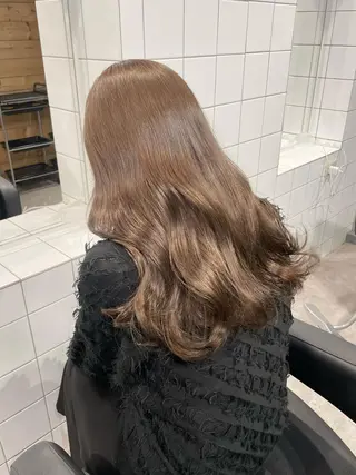 ロング カラー 韓国ヘア🇰🇷🎀 みきのヘアスタイル