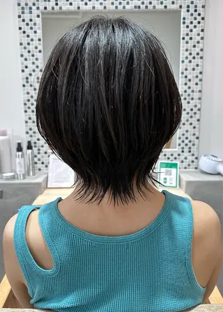 ショート 髪質改善・ クロスパーマ◎倉澤のヘアスタイル
