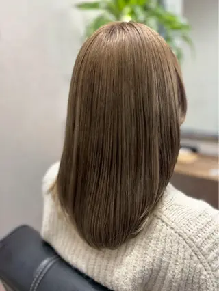 ミディアム カラー 白鳥 正孝のヘアスタイル