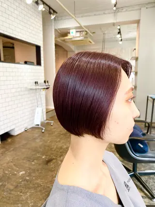 ショート パーマ・レイヤー 髪質改善・TANIのヘアスタイル