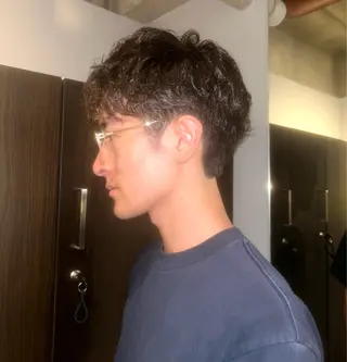 メンズ 山崎 愛莉のヘアスタイル