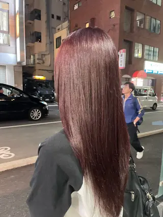 ロング 髪質改善✨高級カラー 野井琢生のヘアスタイル