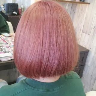 カラー ショート GENDER hair &eyeのヘアスタイル