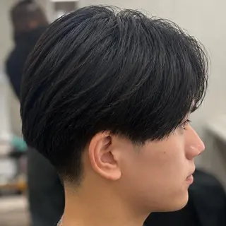 メンズ シースルーマッシュ 🍒毛流れ🖤アヤネのヘアスタイル