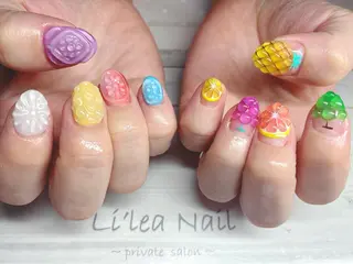 ネイル Li'leaNail AINAのネイルデザイン