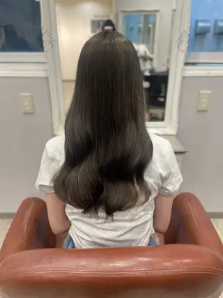 カラー 緑区/艶髪 🦋柿下のヘアスタイル