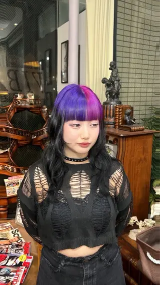 セミロング カラー パーマモデル募集中 /★RIN★のヘアスタイル