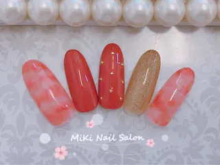 ネイル MiKi Nai池袋 長さだし得意のネイルデザイン