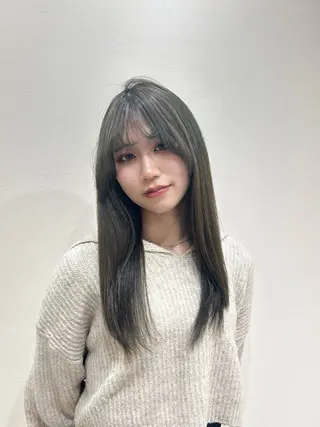 ロング hiyori🎀 トレンドレイヤーのヘアスタイル