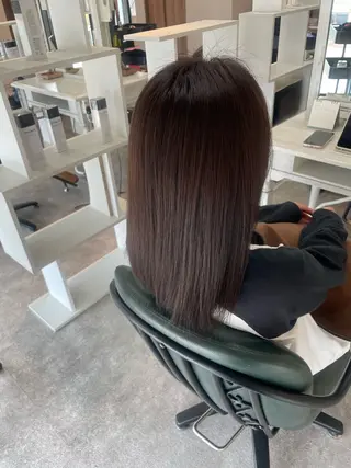 カラー 永井 幸枝のヘアスタイル