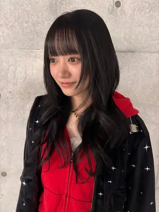 ロング カラー yuuna/ ハッシュカット🎀のヘアスタイル