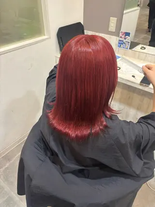 ミディアム 平瀬 胡桃のヘアスタイル