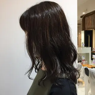 ロング パーマ 髪質改善/艶髪/大竹 穂香🦉のヘアスタイル
