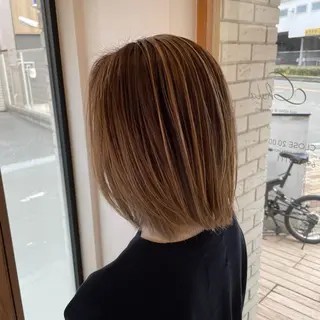 ショート カラー ヘアアレンジ 🎗秋山勇/ GEAR.代表のヘアスタイル