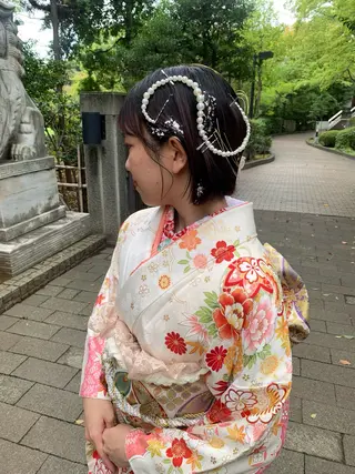 ショート takebuchi harukaのヘアスタイル