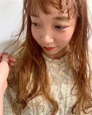 ロング カラー 柔らかいカラー🎀 rinaのヘアスタイル