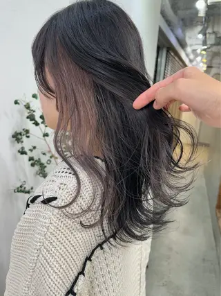 カラー ブリーチダブルカラー 【koide】のヘアスタイル