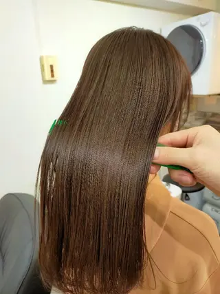 ロング カラー 水素トリートメント/ 髪質改善/ナカノメのヘアスタイル