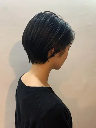 ショート 丹羽大喜 縮毛矯正/美髪矯正のヘアスタイル