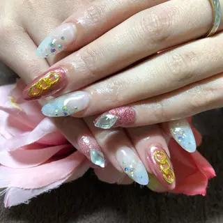 ミディアム ネイル 《LB》ラブリエ Nail&eyeのマツエク・マツパデザイン