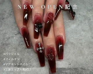 ネイル 長さだし特化持ち込み Inoueのネイルデザイン