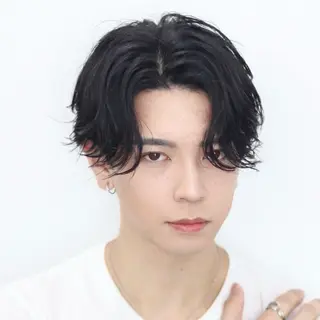 パーマ ヘアアレンジ メンズ メンズ特化❤️‍🔥 RIKU❤️‍🔥のヘアスタイル