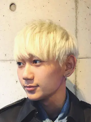 メンズ 韓国ヘア🇰🇷 有田裕也のヘアスタイル
