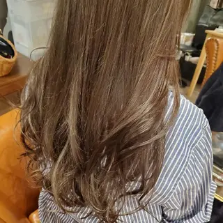 カラー ロング spa hair ark 富井直美のヘアスタイル