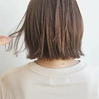 ショート カラー パーマ iplus まつげ、眉毛、耳つぼのマツエク・マツパデザイン