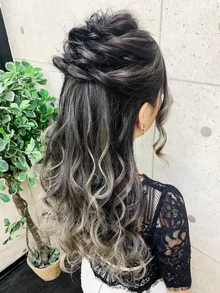 ロング 京都最安価エクステ muuka🦋のヘアスタイル