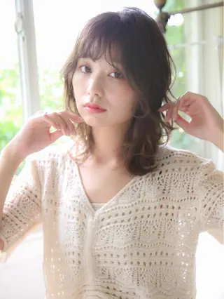 ミディアム カラー パーマ ヘアアレンジ メンズパーマ特化🔥 ツイスパ/シャドウのヘアスタイル