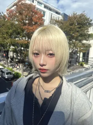 ショート カラー 💎透明感カラー特化 💎TAISEIのヘアスタイル